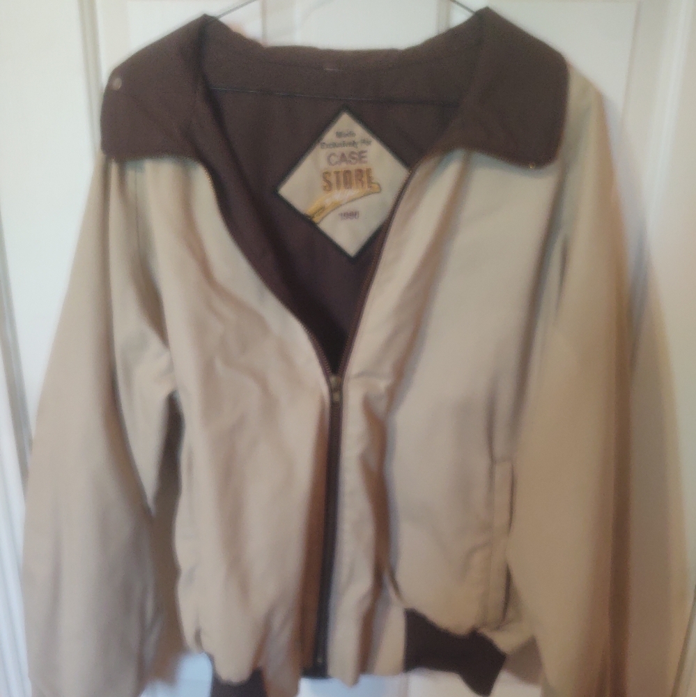 Vintage 1990 CASE Tractor Exclusively Made For Store Of The Year Jacket Size M